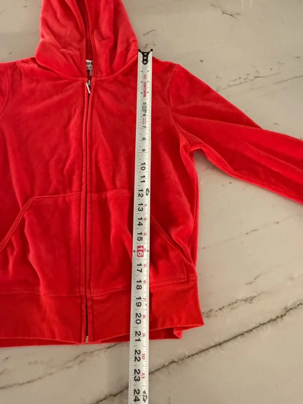 Juicy Couture Rhinestone Tracksuit Women's Large Red - Picture 11 of 13
